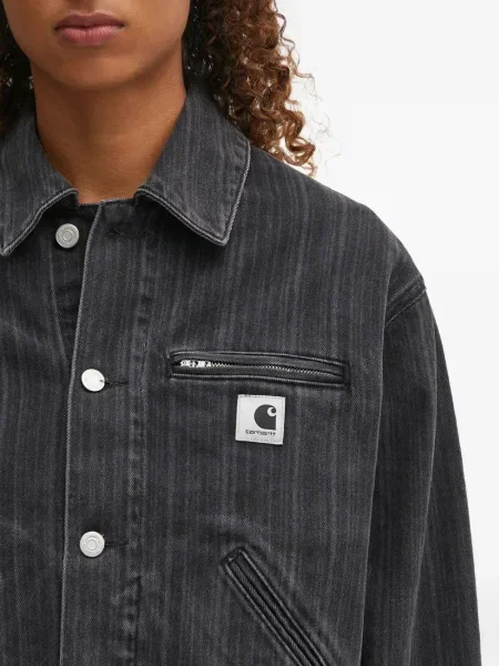 Geacă de blugi Carhartt Wip negru