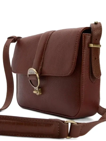 Body Barbour din piele maro