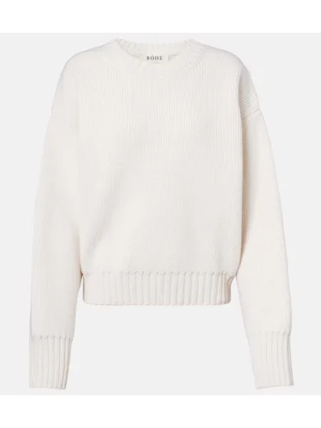 Pulover Róhe de lână alb