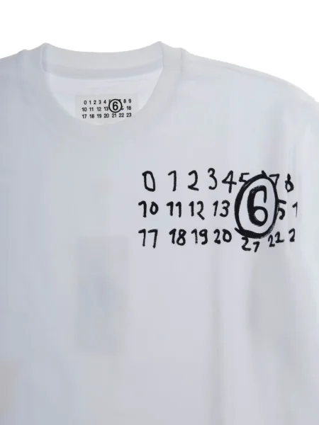 Dětska mikina Mm6 Maison Margiela bílá