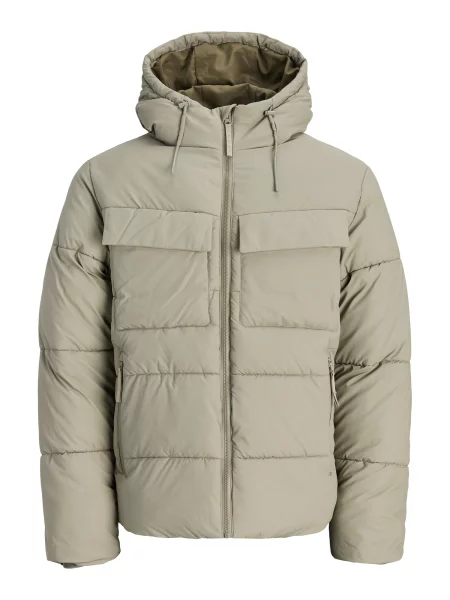 JACK & JONES Geacă de primăvară-toamnă JCOFusion cappuccino maro
