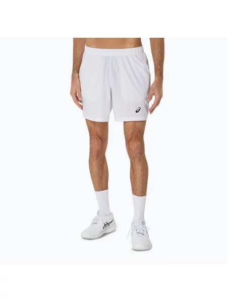 Spodenki tenisowe ASICS Court brilliant white białe