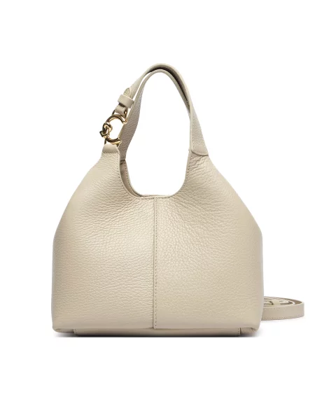 Coccinelle crossbody torba za žene kožna bež