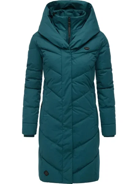 Ragwear Palton de iarnă Natalka smarald verde