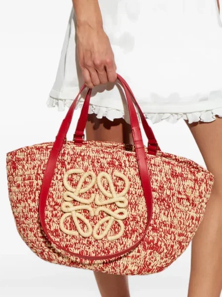 Geantă shopper Loewe roșu