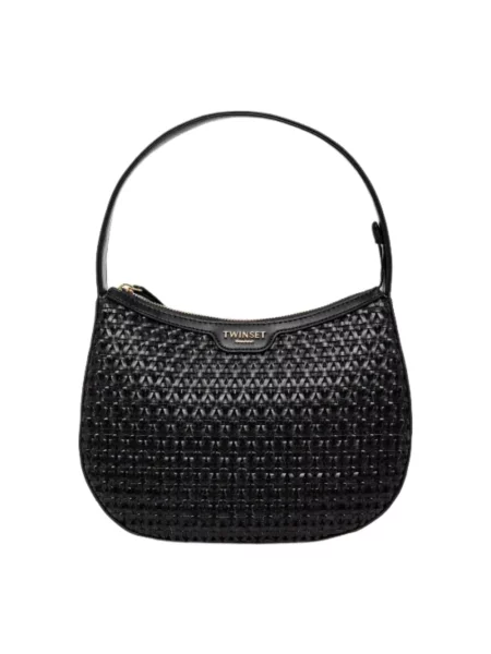 Torebka hobo Twinset czarna