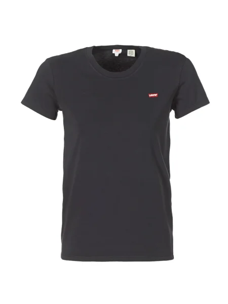 Levi's® Póló Perfect Tee Regular Fit fekete