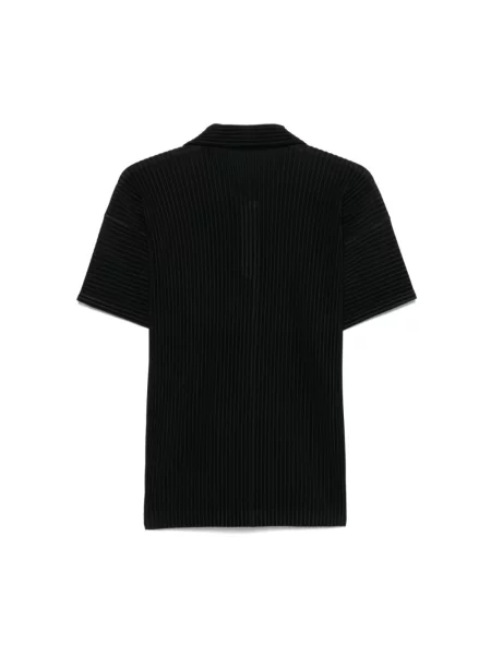 Koszulka polo Issey Miyake czarna