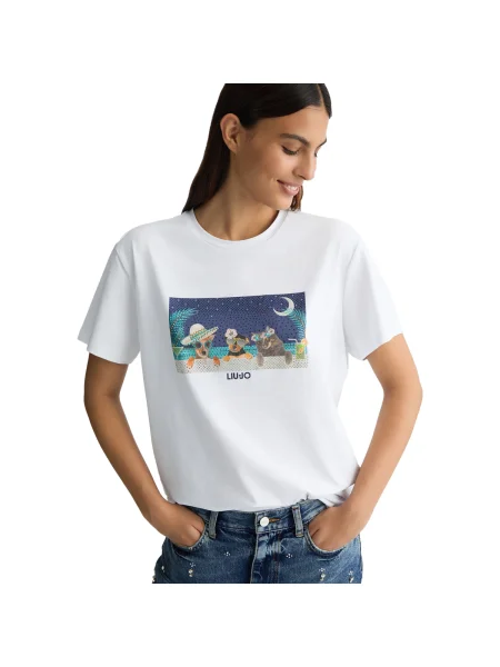 Tricou Liu Jo alb