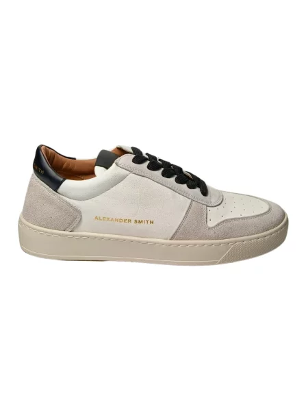 Sneakersy Alexander Smith białe