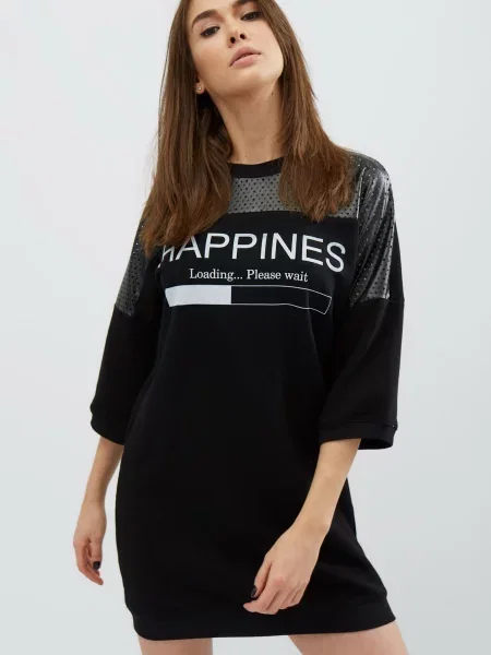 CARICA Сукня міні чорний