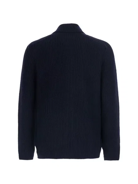 Cardigan Tagliatore tricotate albastru