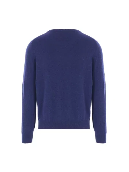 Sweter Brunello Cucinelli niebieski