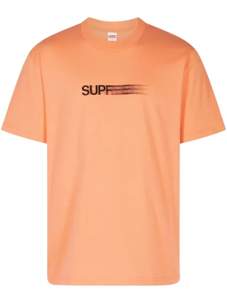 Tricou Supreme cu imagine portocaliu