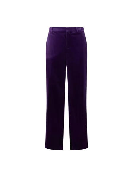 Spodnie Alberta Ferretti fioletowe