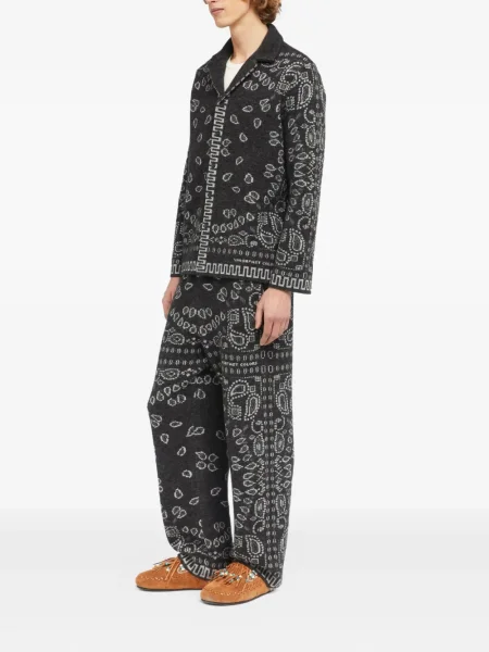 Cămașă Alanui cu model paisley gri