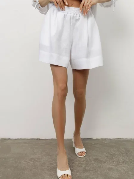 HARVEST Sunset Шорти Льон білий