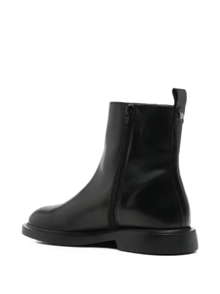 Botine Wonders din piele negru