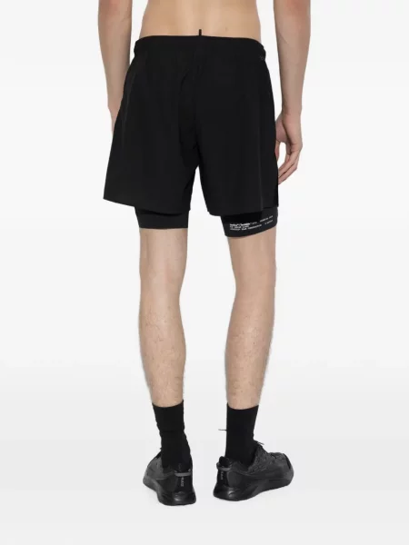 Pantaloni scurți Satisfy negru