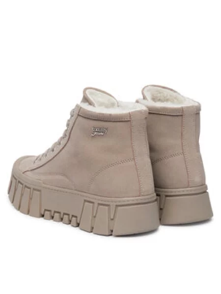 Tommy Jeans TJW PLATFORM SNEAKER MC WL tenisice za žene od brušene kože siva