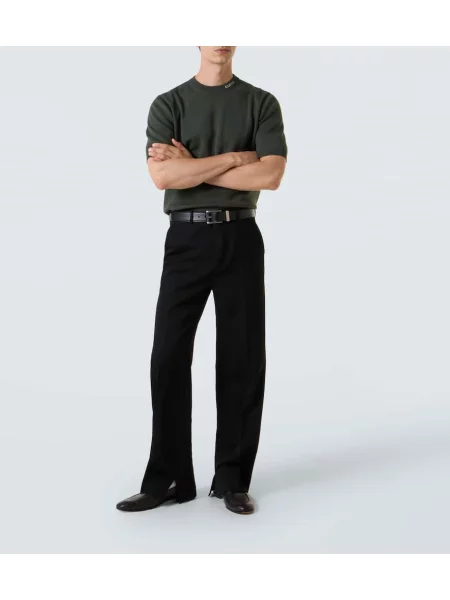 Tricou Gucci de mătase verde
