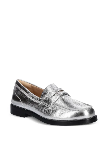 Pantofi loafer Clarks Originals argintiu