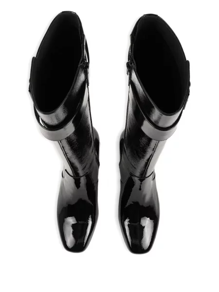 Cizme peste genunchi Karl Lagerfeld negru