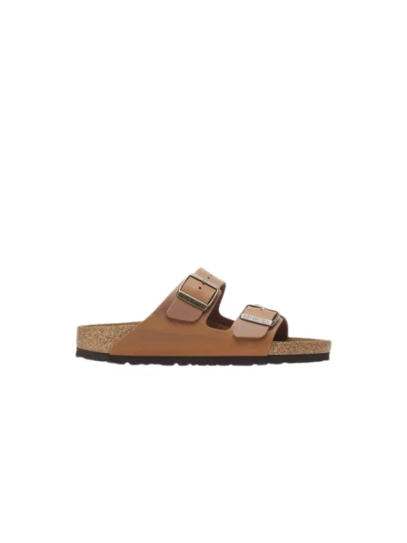 Klapki Birkenstock brązowe