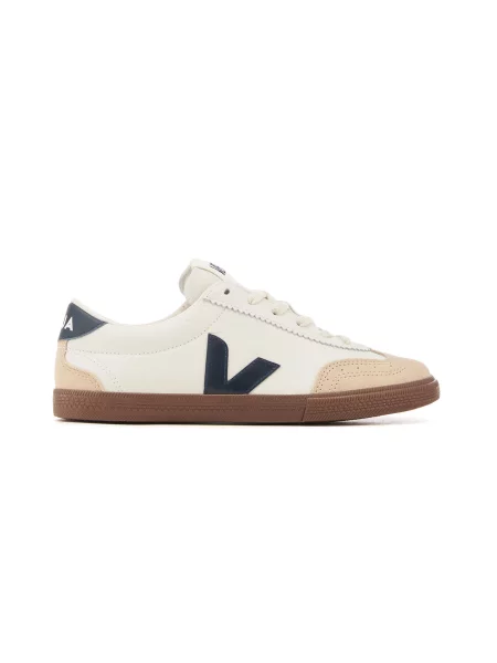 Veja Volley O.T. Leather Wht_Nauti_Bark Kobiety Buty sportowe Veja Size: 7 biały