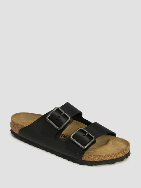 Klapki Birkenstock Arizona Wire Buckle czarne