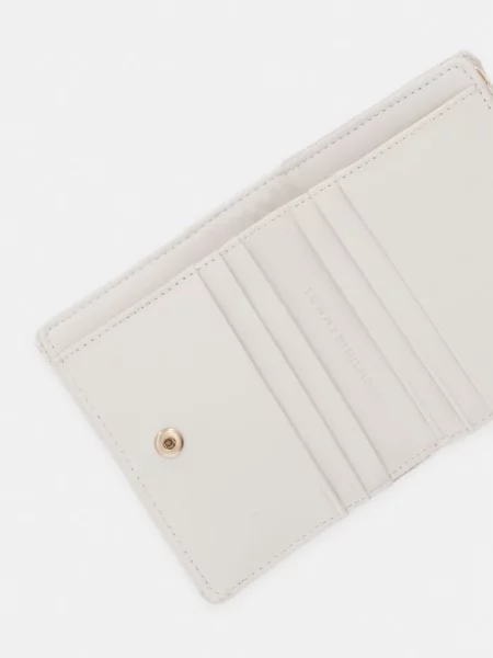 Tommy Hilfiger portfel z imitacji skóry beżowy