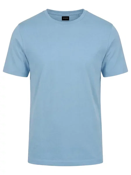 Antargo Tričko Basic T-Shirt nebeská modř