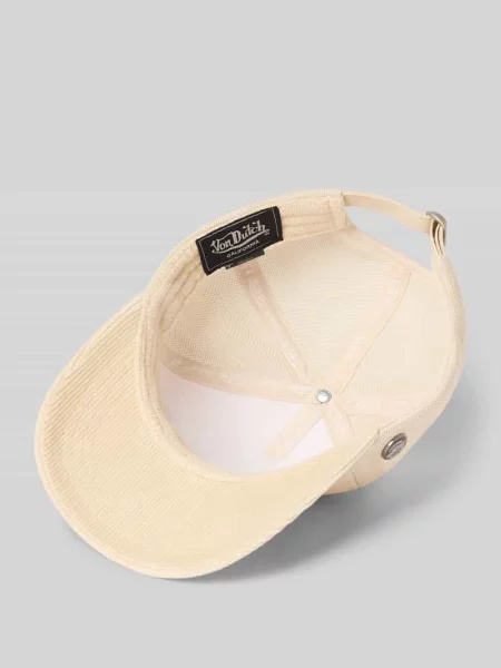 Czapka z daszkiem typu trucker z mieszanka bawełny model CASQUETTE' Von Dutch beżowa