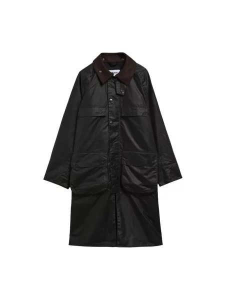 Długi płaszcz Barbour zielony