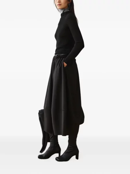 Fustă midi Less negru