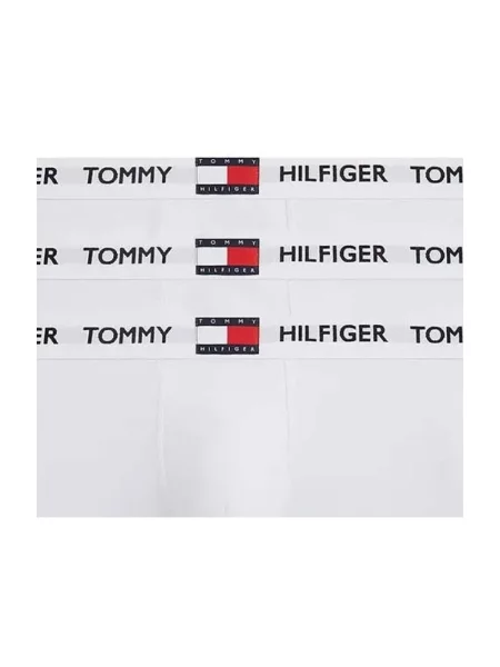Tommy Hilfiger Underwear Boxerky tmavomodrá / červená biela