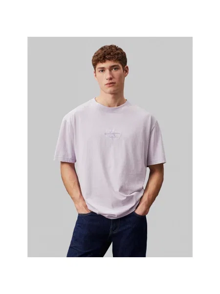 Tricou Calvin Klein Jeans violet