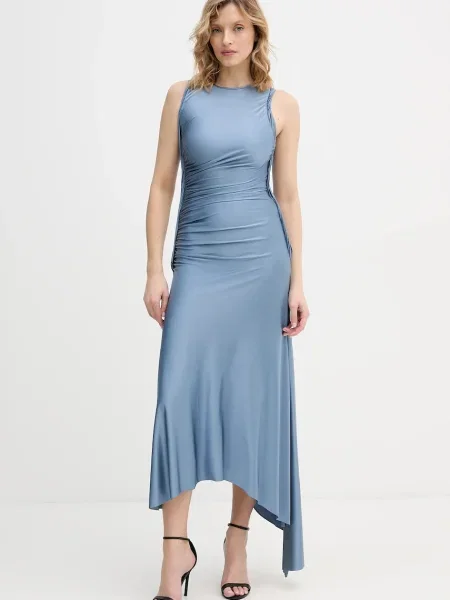 Victoria Beckham rochie albastru