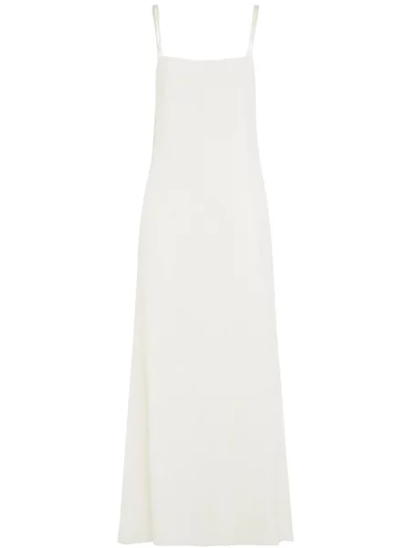 Rochie maxi Gabriela Hearst de costum alb