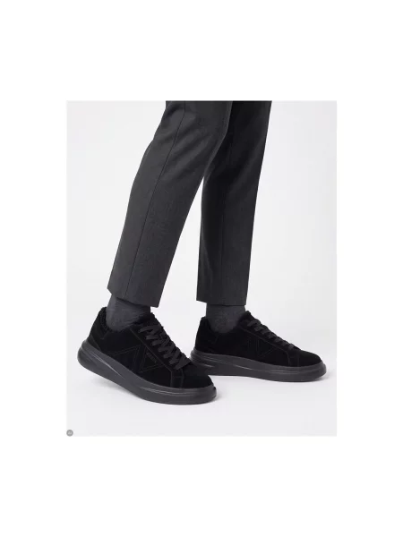 Pantofi Guess din piele negru