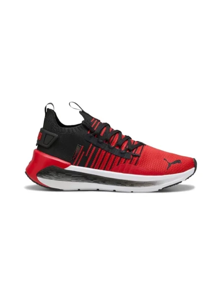 PUMA Softride Symmetry Fuzion futócipő minden alkalommal piros/puma fekete/puma fehér. Méret: 45 EU fehér