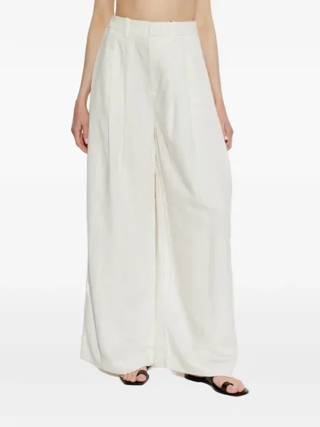 Pantaloni Gestuz alb