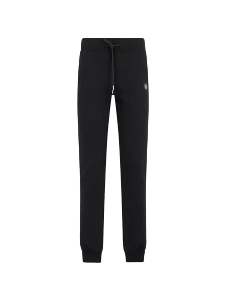 Pantaloni Philipp Plein din jacard alergare negru