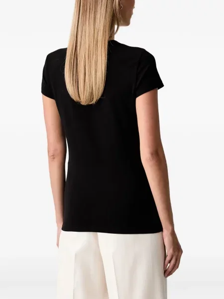 Tricou Armani Exchange cu imagine negru