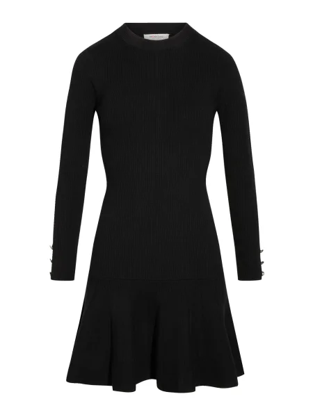 Morgan Rochie tricotat negru