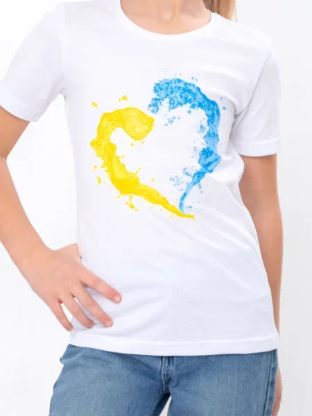 Детская футболка носи своє белая