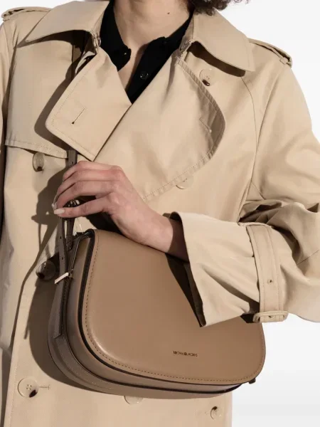 Кожени маратонки Michael Michael Kors бродирани черно