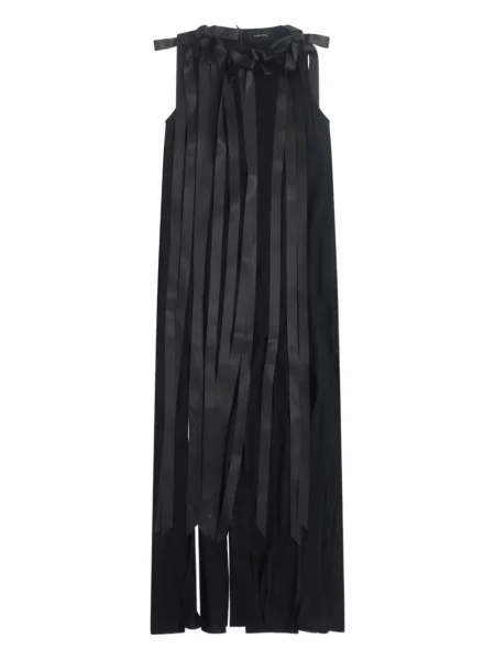Rochie maxi Simone Rocha de costum negru
