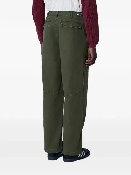 Pantaloni Stüssy cu autograf verde