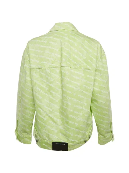 Geacă de blugi Alexander Wang verde
